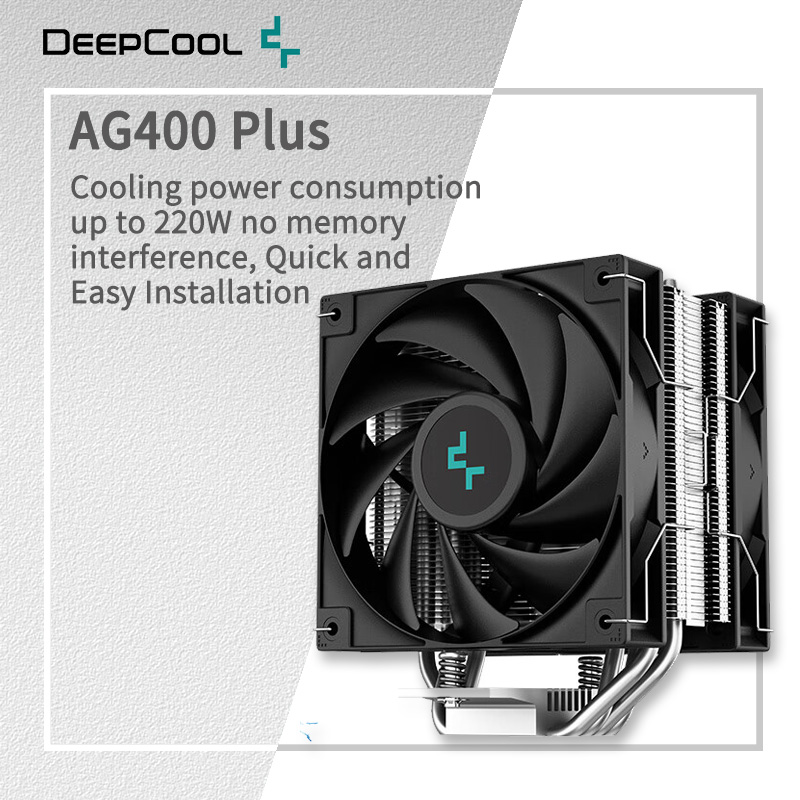 DEEPCOOL AG400 4 caloducs doub - Air Cooler Cpu avis et prix