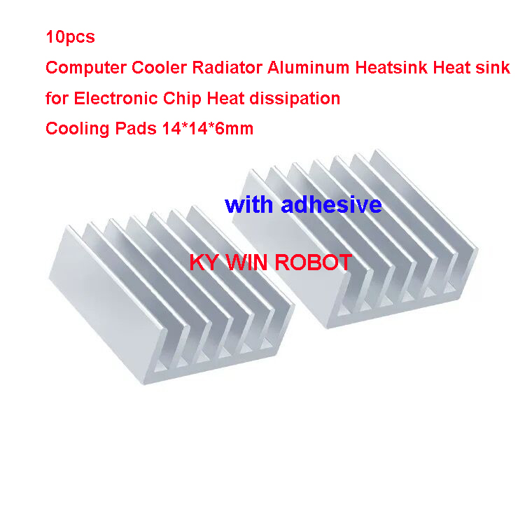 10 pièces de mini dissipateurs - Heatsink avis et prix