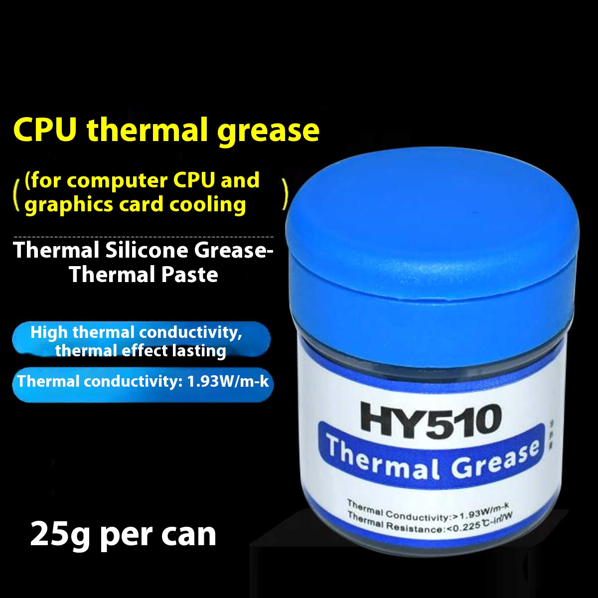 HY510 ordinateur de bureau CPU - Thermal Paste avis et prix