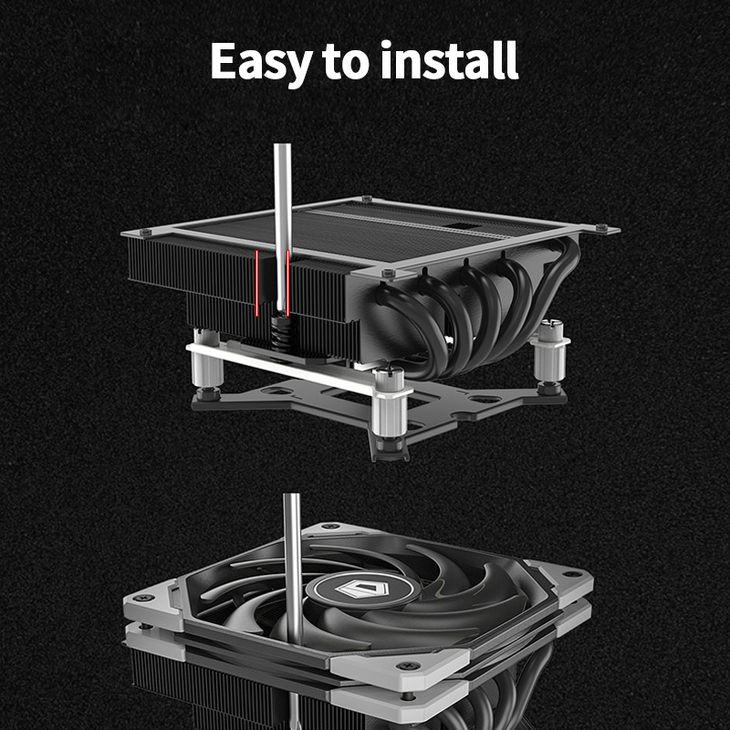 ID-COOLING IS-55 5 tuyau de ch - Cpu Heatsink avis et prix