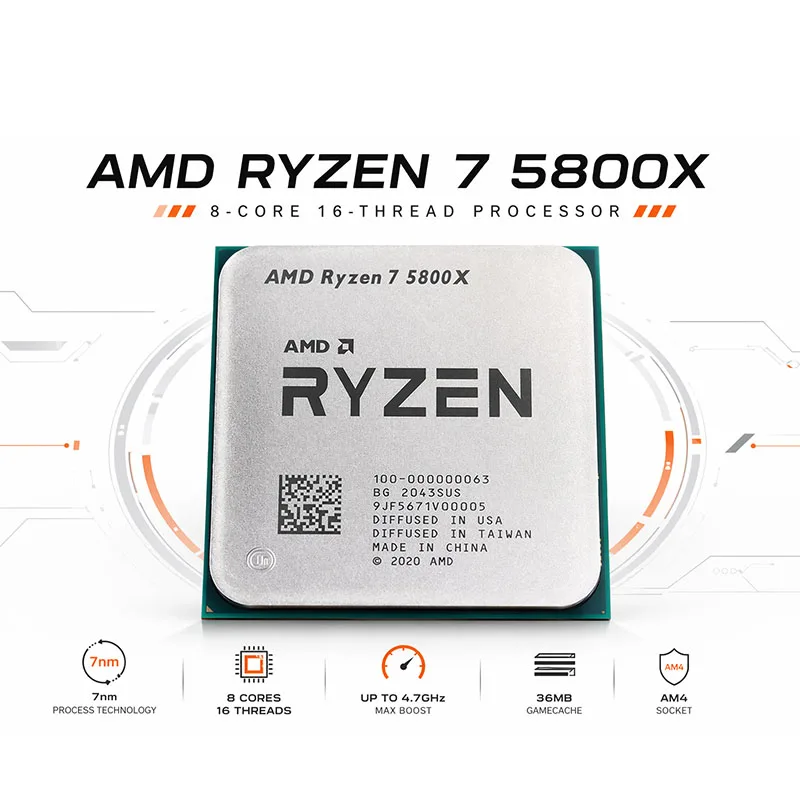 Processeur de bureau AMD Ryzen - Cpu Fan avis et prix